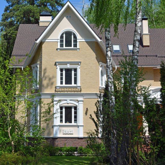 Искусственный камень White Hills Йоркшир темно-коричневый (25 шт.=1,06 кв.м)