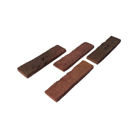 Искусственный камень White Hills Лондон Брик коричневый махагон (60 шт.=1,16 кв.м)