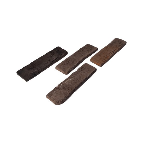 Искусственный камень White Hills Лондон Брик кофейный (60 шт.=1,16 кв.м)