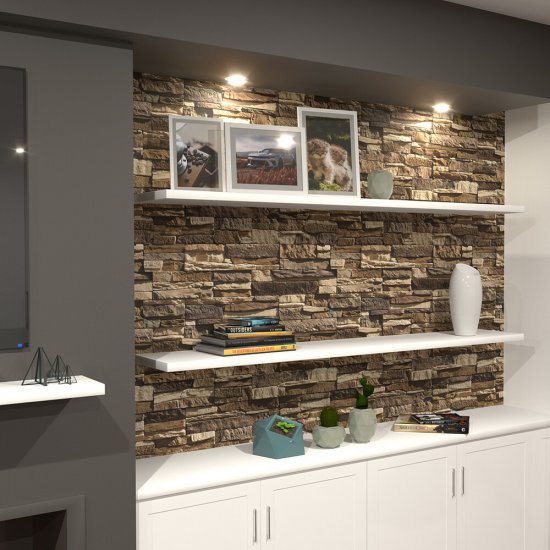 Искусственный камень White Hills Норд Ридж светло-песочный (15 шт.=0,5 кв.м)