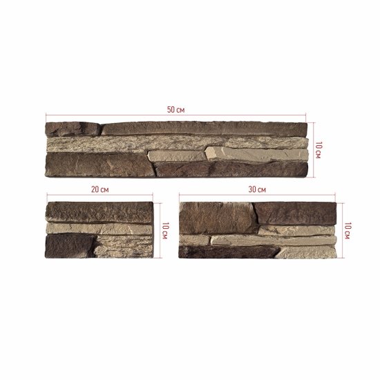 Искусственный камень White Hills Норд Ридж светло-песочный (15 шт.=0,5 кв.м)
