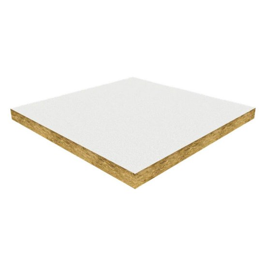 Плита к подвесному потолку 600х600х40 мм Рокфон Пасифик 40 А-24 (12 шт.)