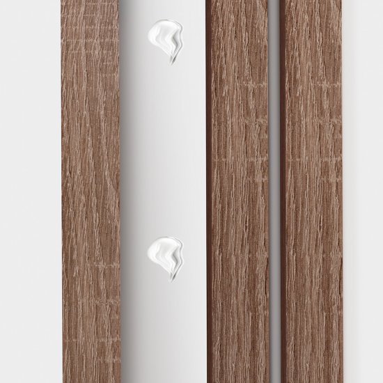 Декоративная рейка МДФ 35х16х2700 мм дуб винтаж Стильный Дом