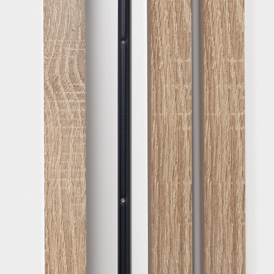 Декоративная рейка МДФ 35х16х2700 мм дуб сонома Стильный Дом