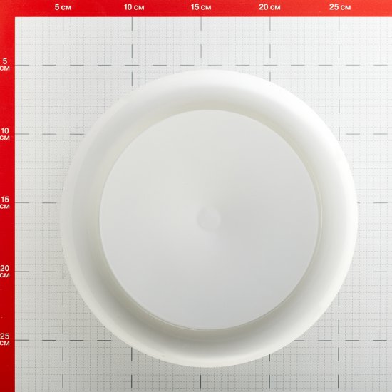 Анемостат приточно-вытяжной Era Pro регулируемый стальной с полимерным покрытием d160 мм белый