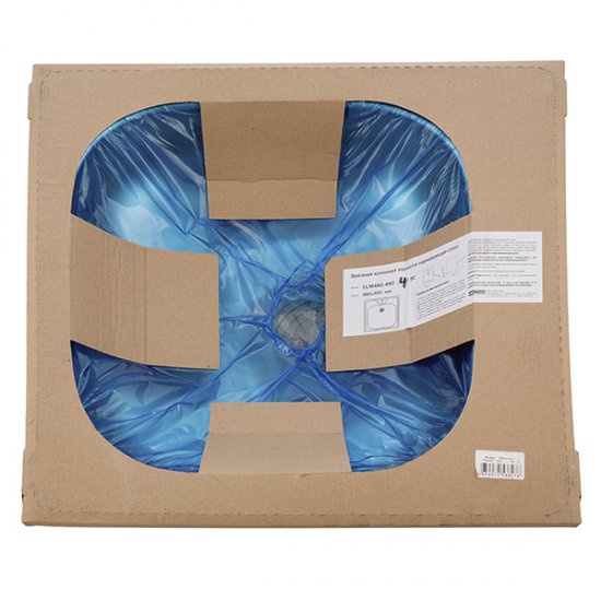 Мойка для кухни Ukinox Классика 48х48х14,5 см врезная сталь (CLM480.480---4K OC)