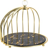 Сервировочное блюдо Nouvelle Черный мрамор