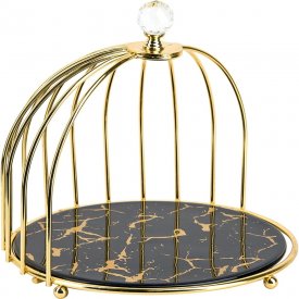 Сервировочное блюдо Nouvelle Черный мрамор