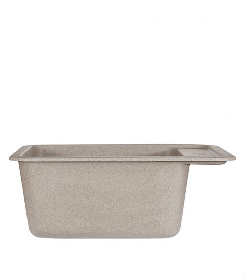 Мойка для кухни Granula Standard 50х42х19 см врезная кварц бежевая
