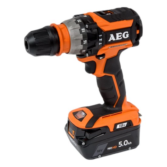 Аккумуляторная дрель AEG BSB18CBLLI-502C