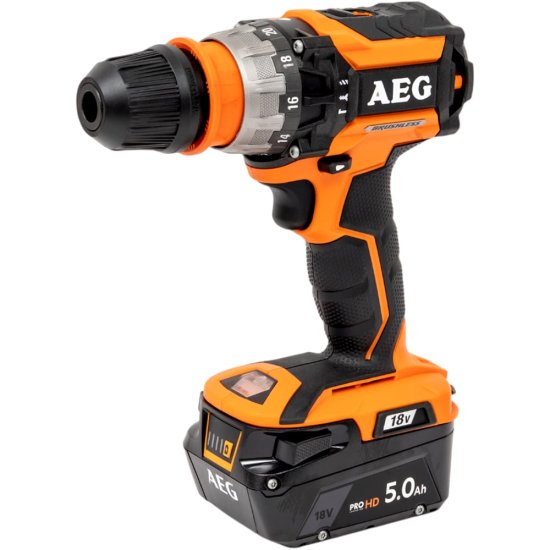 Аккумуляторная дрель AEG BSB18CBLLI-502C