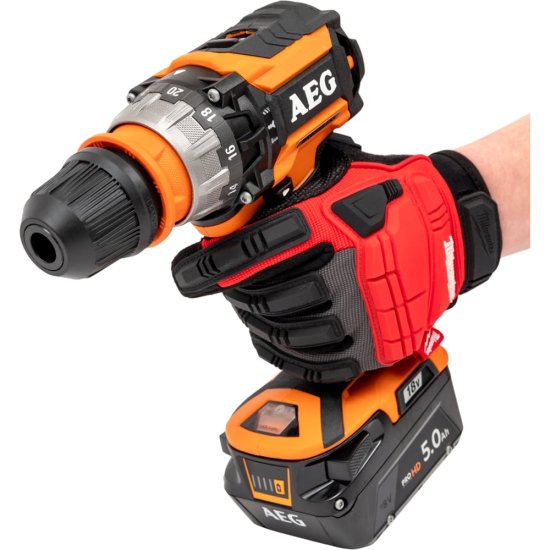 Аккумуляторная дрель AEG BSB18CBLLI-502C