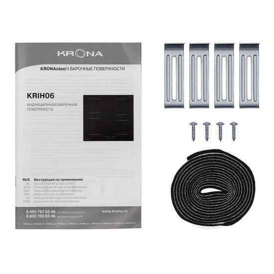 Варочная панель индукционная Krona Remo 60 4 конфорки черная