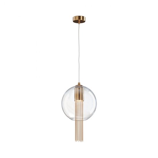 Светильник подвесной Maytoni Flusso GU10 12 Вт 6 кв.м бронза IP20 (P095PL-01BZ1)