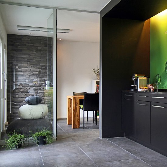 Искусственный камень White Hills Фьорд Лэнд черно-серый (24 шт.=0,8 кв.м)