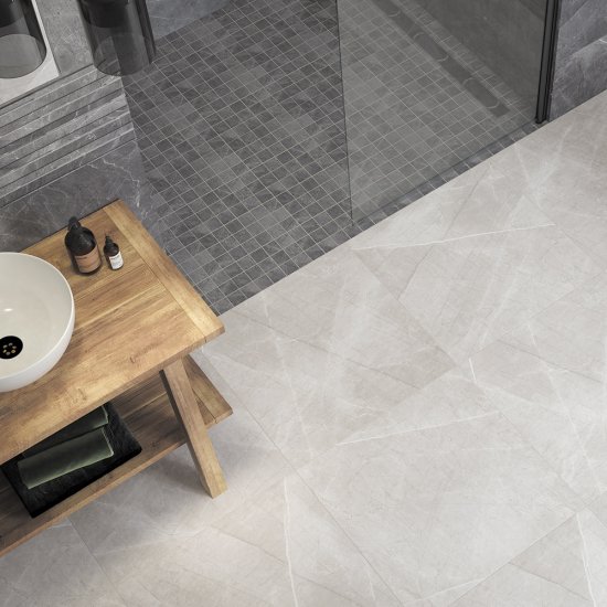 Керамогранит Керамин Канон-Р 1 серый матовый 600х600х10 мм (4 шт.=1,44 кв.м)