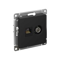 Двойная розетка Systeme Electric AtlasDesign