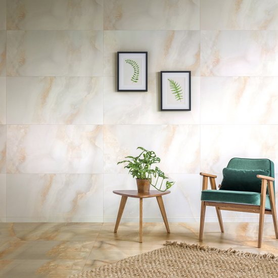 Керамогранит Idalgo Оникс Оро серый 1200х600х10 мм (3 шт.=2,16 кв.м)