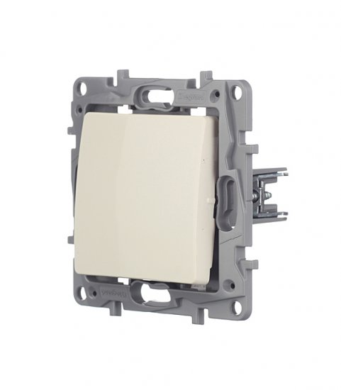 Выключатель Legrand Etika одноклавишный встраиваемый слоновая кость (672301)