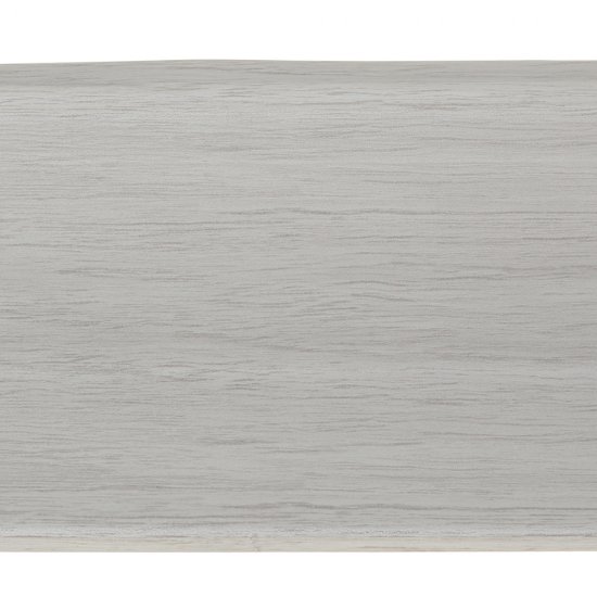 Плинтус ПВХ напольный Wimar Quadro 100 мм аустер 2200 мм Г-профиль со съемной панелью