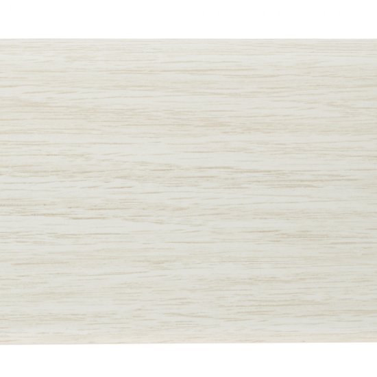 Плинтус ПВХ напольный Wimar Quadro 100 мм дуб белый 2200 мм Г-профиль со съемной панелью