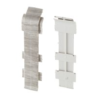 Соединитель Wimar Quadro 100 мм дуб венеция Г-профиль (2 шт.)