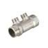 Коллектор Valtec 1 ВР(г) х 2 выхода 1/2 НР(ш) х 1 НР(ш) (VTc.500.N.0602)