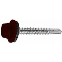 Кровельный саморез swfs 4,8х28 RAL-8017 (5000 шт.)