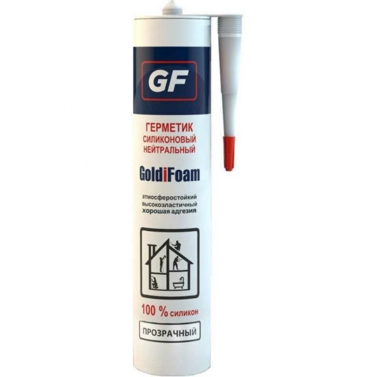 Нейтральный силиконовый герметик GoldiFoam 291260021