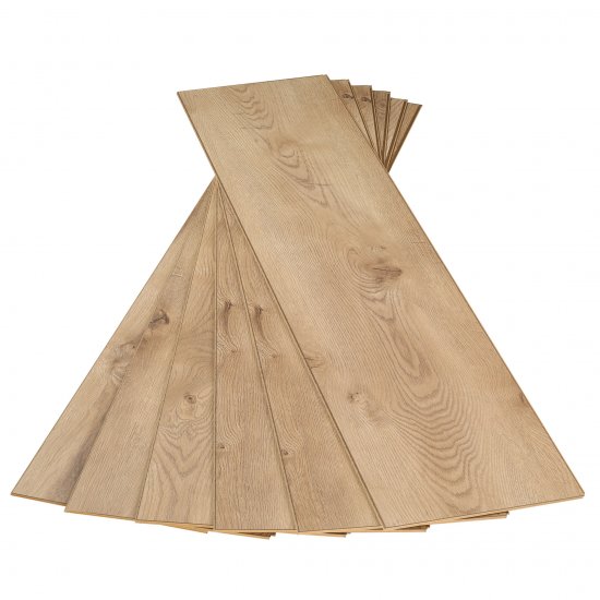 Ламинат 33 класс Classen Casa Corona дуб терамо 2,159 кв.м 8 мм с фаской влагостойкий широкий