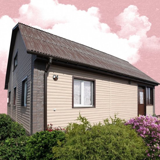 Сайдинг Docke Lux БлокХаус 3600х243 мм кедр