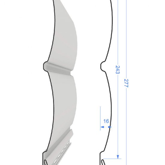 Сайдинг Docke Lux БлокХаус 3600х243 мм кедр