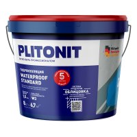 Гидроизоляция акриловая Plitonit WaterProof Standard 8 кг