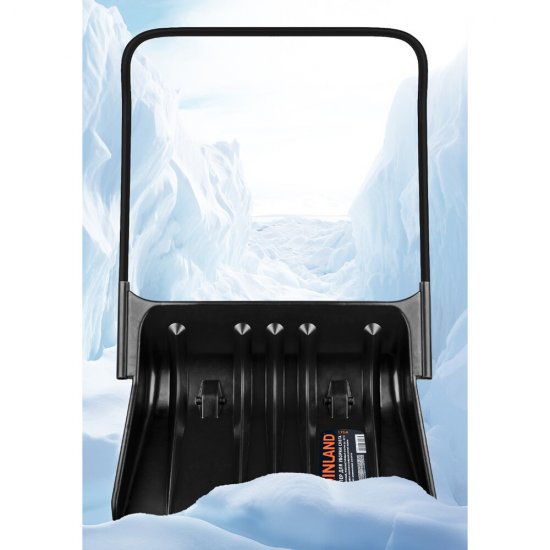 Скрепер Finland пластиковый с металлической ручкой 680х830 мм (1714-ч)