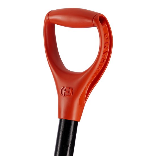 Лопата снеговая Finland пластиковая с деревянным черенком 1350х385 мм (2245-ч)