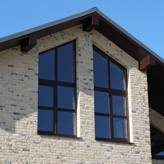 Искусственный камень угловой White Hills Бремен Брик бежевый (38 шт.=2,93 пог.м)