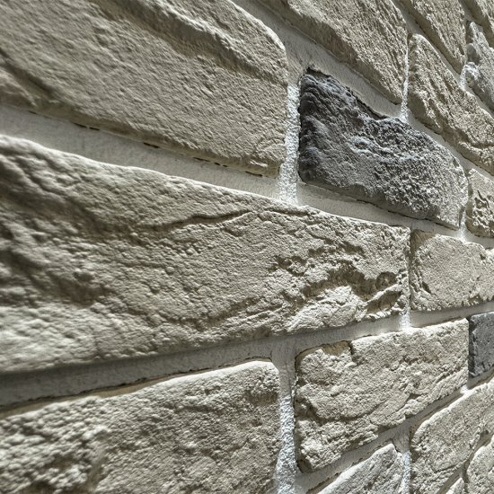 Искусственный камень угловой White Hills Бремен Брик бежевый (38 шт.=2,93 пог.м)