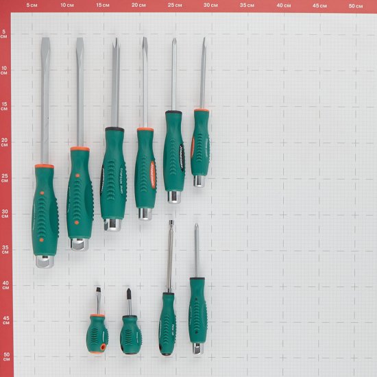 Набор отверток Jonnesway (D70PP10S) (10 шт.)