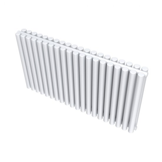 Радиатор стальной трубчатый КЗТО Гармония А 40 534х1001 мм 1/2 20 секций универсальное подключение белый