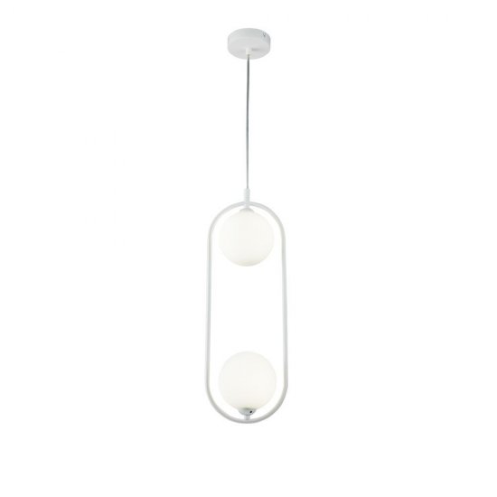 Светильник подвесной Maytoni Ring G9 50 Вт 3 кв.м белый IP20 (MOD013PL-02W)