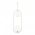 Светильник подвесной Maytoni Ring G9 50 Вт 3 кв.м белый IP20 (MOD013PL-02W)