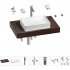 Комплект мебели для ванной комнаты с раковиной Wellsee Genuine Tree