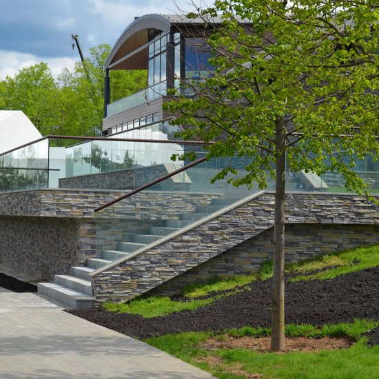 Искусственный камень угловой White Hills Фьорд Лэнд серый (18 шт.=1,8 пог.м)