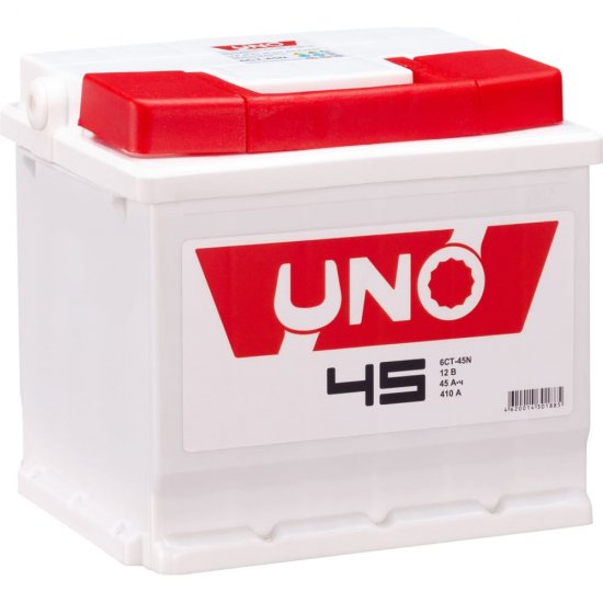 Аккумулятор UNO 6ст 45 N 410 А CCA