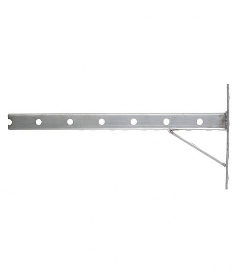 Кронштейн П-образный консольный 400х180 мм правый