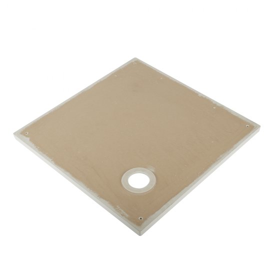 Поддон Good Door Квадро литьевой мрамор 90х90х3 см квадрат белый низкий (ЛП00008)