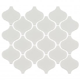 Мозаика Starmosaic Latern белая керамическая 280х246х6 мм матовая