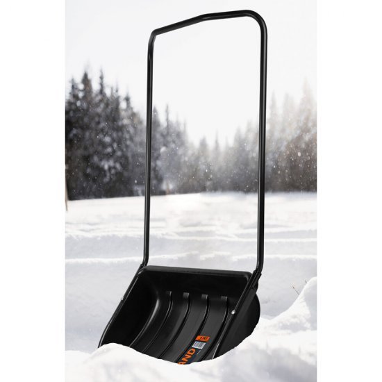 Скрепер Finland пластиковый с металлической ручкой 700х540 мм (1539)