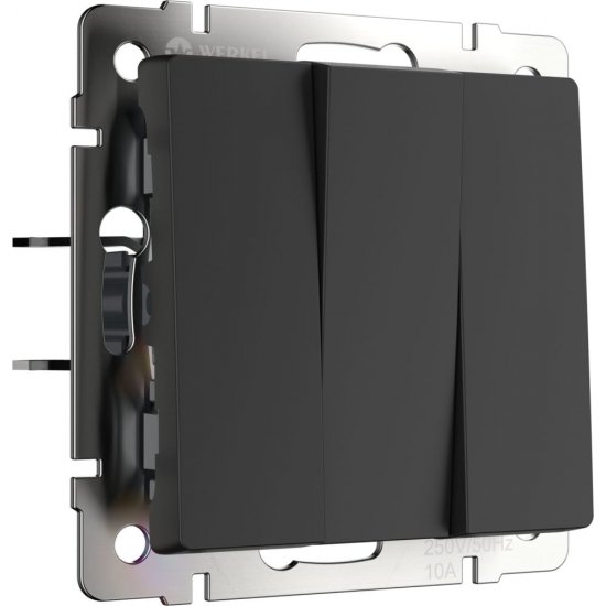 Трехклавишный выключатель WERKEL WL08-SW-3G