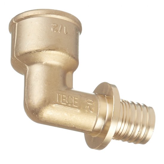 Угол Tece 20 мм х 1/2 ВР(г) латунь (768020)